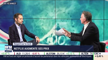 Regard sur la Tech: Netflix augmente ses prix - 15/01