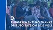 I prefer campaigns to endorsements - DP Ruto