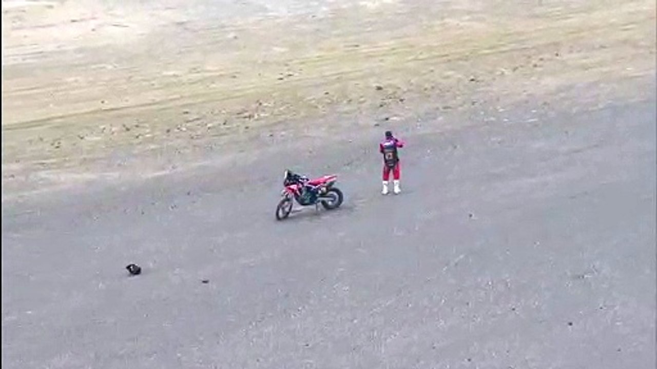 Short clips - Moteur cassé pour Brabec / Broken engine for Brabec - Étape 8 / Stage 8 (San Juan de Marcona / Pisco) - Dakar 2019