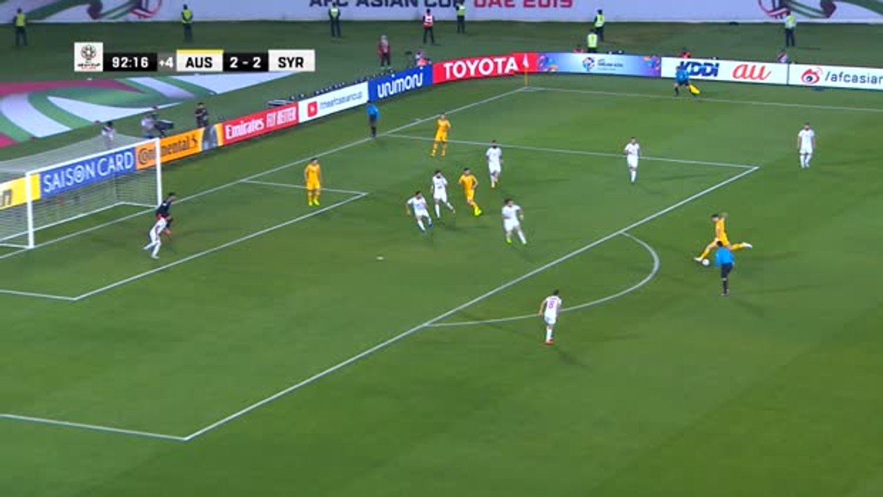 Australia 3-2 Suriah