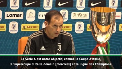 Juventus - Allegri : "Gagner le plus de trophées possibles cette saison"