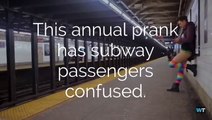 The Real Reason Behind No Pants Subway Riders That Are Leaving People Confused