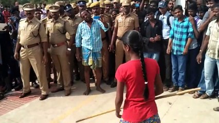 silambattam for jallikattu protest_HD