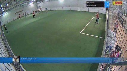 But de Samuel (4-4) - Soyeux FC Vs FC Bellator 2 - 15/01/19 19:00 - LIGUE 4 - Poitiers Game Parc