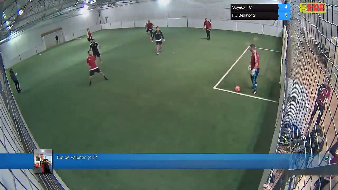 But de valentin (4-5) - Soyeux FC Vs FC Bellator 2 - 15/01/19 19:00 - LIGUE 4 - Poitiers Game Parc