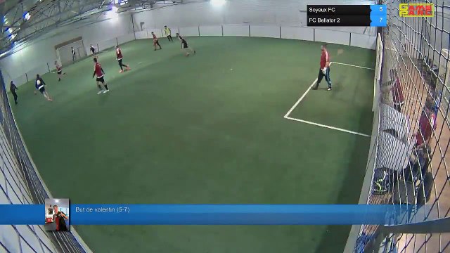 But de valentin (5-7) - Soyeux FC Vs FC Bellator 2 - 15/01/19 19:00 - LIGUE 4 - Poitiers Game Parc