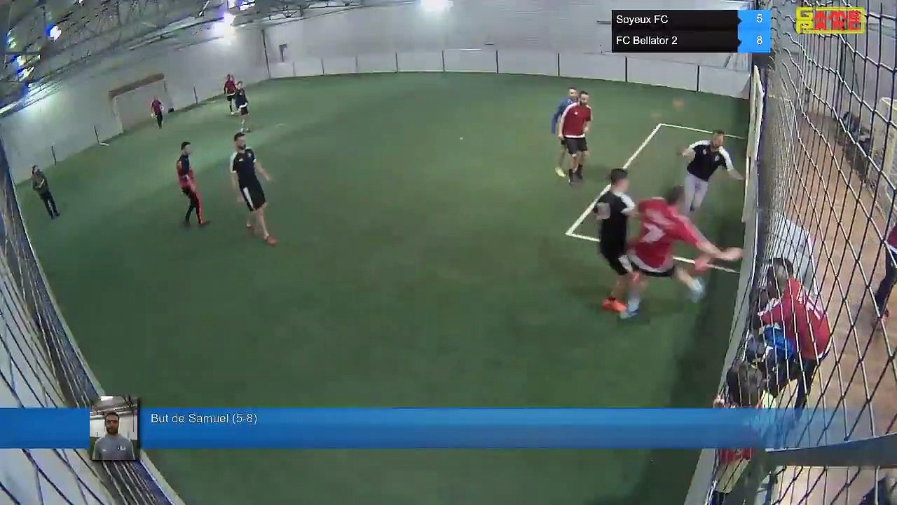 But de Samuel (5-8) - Soyeux FC Vs FC Bellator 2 - 15/01/19 19:00 - LIGUE 4 - Poitiers Game Parc