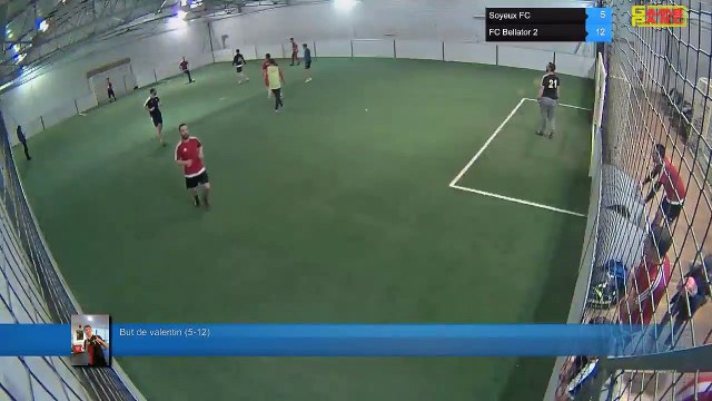 But de valentin (5-12) - Soyeux FC Vs FC Bellator 2 - 15/01/19 19:00 - LIGUE 4 - Poitiers Game Parc