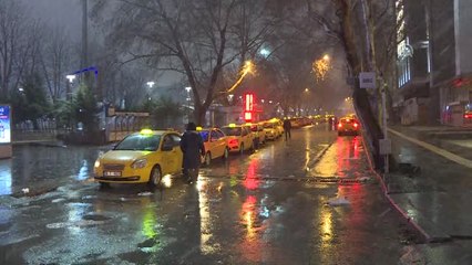 Ankara'da Kar Yağışı