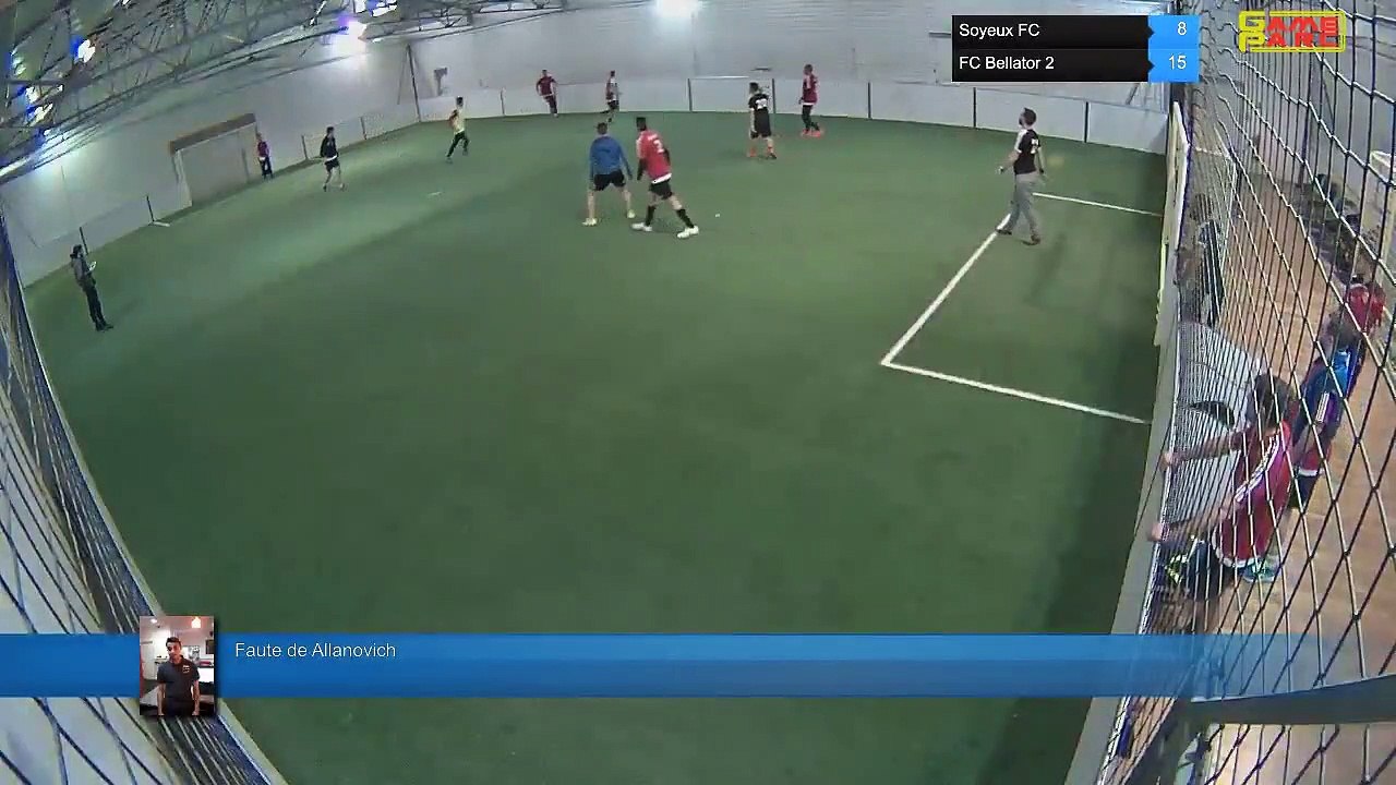 Faute de Allanovich - Soyeux FC Vs FC Bellator 2 - 15/01/19 19:00 - LIGUE 4 - Poitiers Game Parc