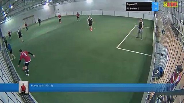 But de tonin (10-18) - Soyeux FC Vs FC Bellator 2 - 15/01/19 19:00 - LIGUE 4 - Poitiers Game Parc