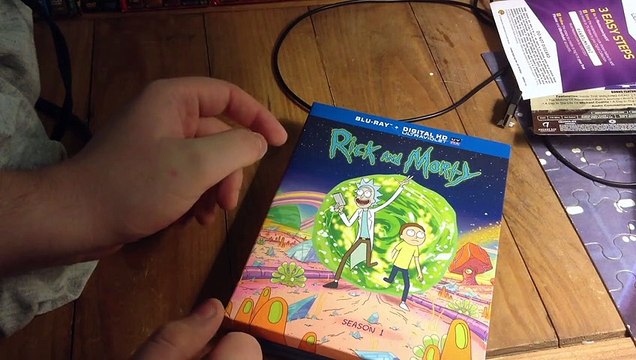 Rick & Morty Season 1 Blu-Ray/Digital HD Unboxing