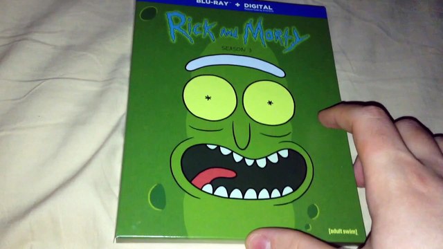Rick & Morty Season 3 Blu-Ray/Digital HD Unboxing
