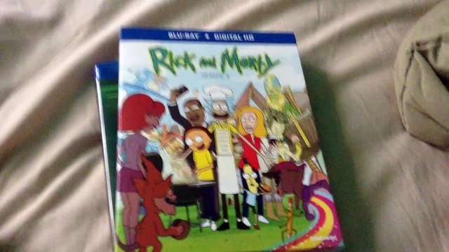 Rick & Morty Season 2 Blu-Ray/Digital HD Unboxing