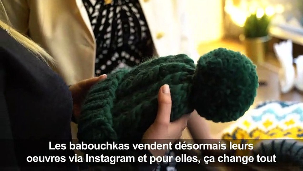 Quand tricot et internet s'allient au secours des babouchkas