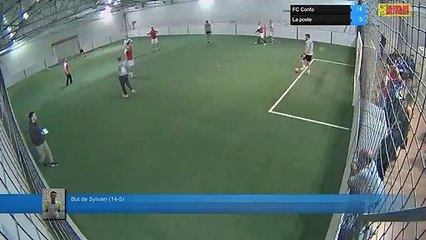 But de Sylvain  (14-5) - FC Confo Vs La poste - 15/01/19 20:00 - LIGUE 5 - Poitiers Game Parc