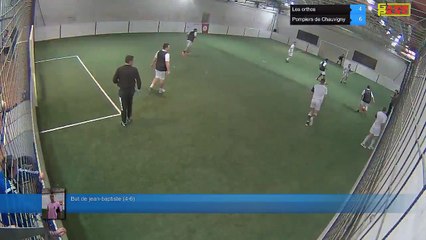 But de jean-baptiste (4-6) - Les orthos Vs Pompiers de Chauvigny  - 15/01/19 20:00 - Ligue A