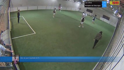 But de jean-baptiste (4-7) - Les orthos Vs Pompiers de Chauvigny  - 15/01/19 20:00 - Ligue A