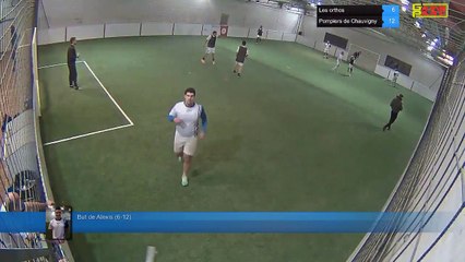 But de Alexis   (6-12) - Les orthos Vs Pompiers de Chauvigny  - 15/01/19 20:00 - Ligue A