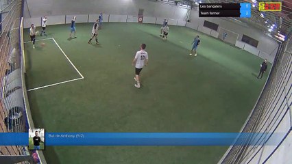 But de Anthony (5-2) - Les banqsters Vs Team farmer  - 15/01/19 21:00 - Ligue A - Poitiers Game Parc