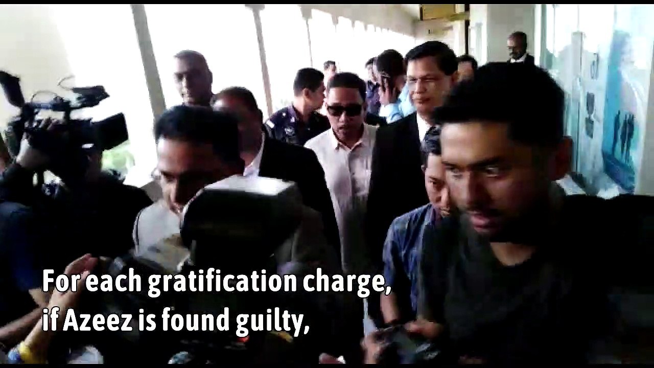 Azeez claims trial to 12 graft charges