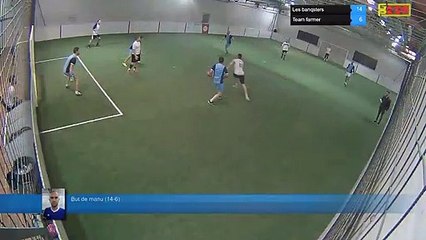 But de manu (14-6) - Les banqsters Vs Team farmer  - 15/01/19 21:00 - Ligue A - Poitiers Game Parc