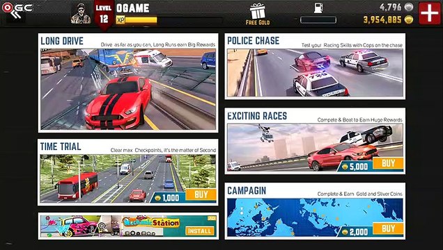 Racing Ferocity 3D Endless - Mustang 2012 Turbo - Speed Racing Car Games - Android Gameplay FHD #4