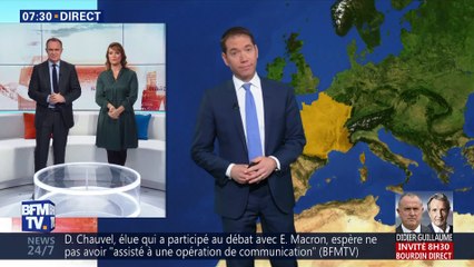 La météo pour ce mercredi 16 janvier 2019