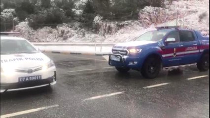 Antalya-Konya Kara Yolu Ulaşıma Kapandı