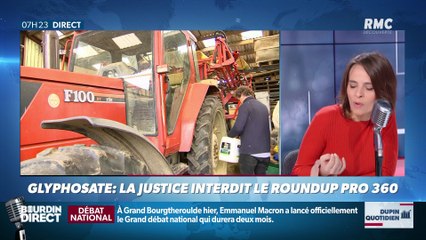 Dupin Quotidien : Glyphosate, la justice interdit le Roundup Pro 360 - 16/01