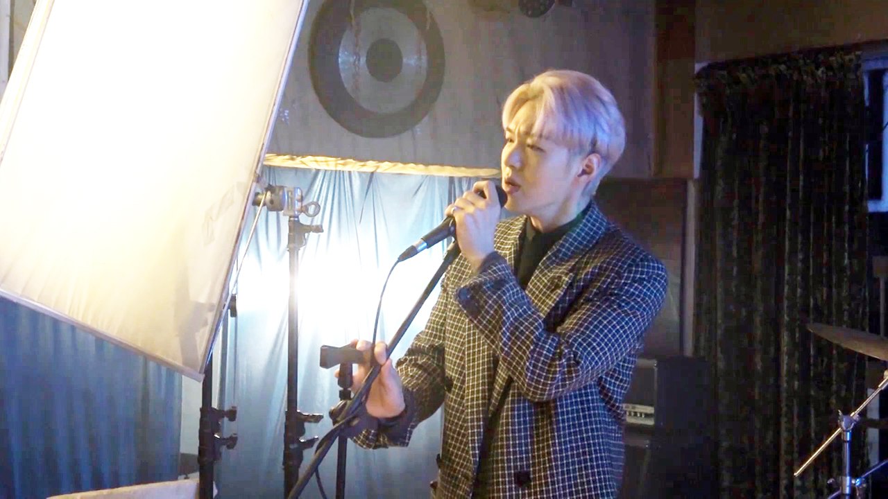 [Pops in Seoul The plaintive vocals and the band sound! LEE CHANGSUB(이창섭)'s 'Gone' _ MV Shooting Sketch