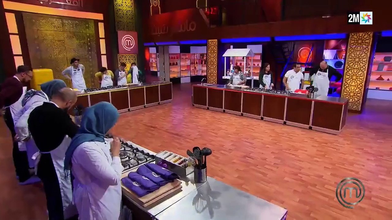 الفنان إيهاب أمير والمنشد ياسين لشهب في البرايم الثالث من ماستر شيف المغرب 2019