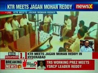 Jagan Reddy Meets KCR's Son, Says "Great Friends" Of Andhra Pradesh