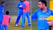 MS Dhoni abuses Khaleel Ahmed on ground during India Vs Australia 2nd ODI | वनइंडिया हिंदी