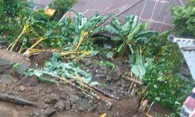Hujan Deras, Longsor Terjadi di 4 Kelurahan Kota Manado