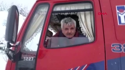 Bolu-Gerede'de Yol 1 Saat Kapalı Kaldı