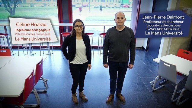 Témoignage : Céline Hoarau et Jean-Pierre Dalmont nous parlent du MOOC Les bases de l'acoustique : la voix dans tous ses états !
