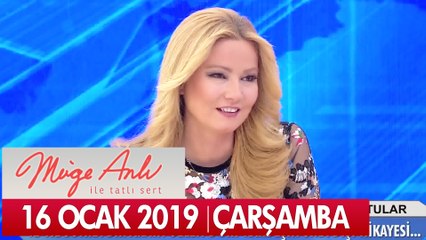 Müge Anlı ile Tatlı Sert 16 Ocak 2019 Çarşamba  - Tek Parça