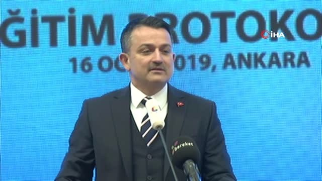 Bakan Pakdemirli ile TOBB Başkanı Hisarcıklıoğlu Tarafından Ipard Kapsamında İşbirliği Protokolü...