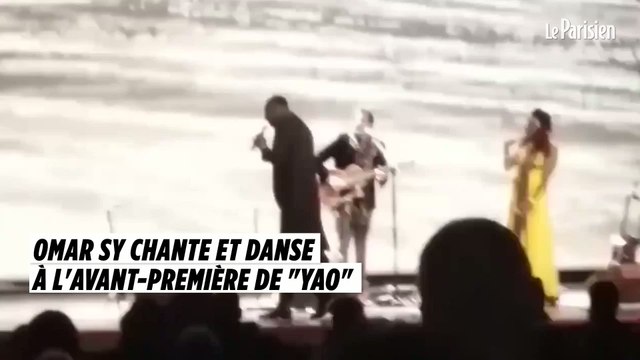 Omar Sy fait le show à l'avant-première de « Yao »