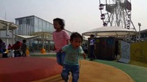 Arena bermain rooftop di AEON JGC | Fun Kids Outdoor Playground