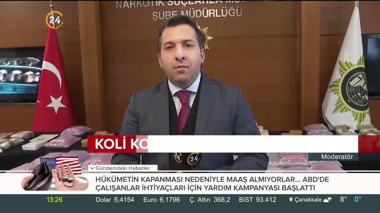 Koli koli zehir sevkiyatı