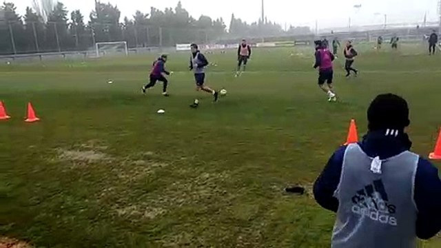 Entrenamiento del Real Zaragoza (16/01/2019)