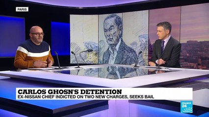 Carlos Ghosn's detention: Ex-Nissan chief indicted on two new charges