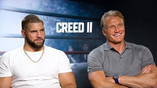 CREED II Stars talk Personal Motivation | Dolph Lundgren + Florian Munteanu