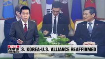 S. Korean Defense Minister, U.S. lawmakers reaffirm alliance