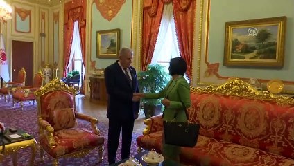 TBMM Başkanı Yıldırım Tayland Büyükelçisi Phantipha Lamsudha Ekarohit'i kabul etti - TBMM