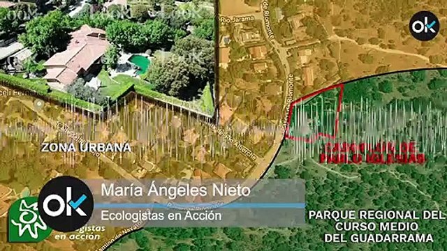 Entrevista a María Ángeles Nieto, Ecologistas en Acción, acerca del casoplón de Iglesias