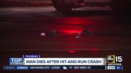 Driver sought after killing pedestrian near 51st Avenue and Thomas Road