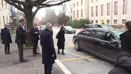 TBMM Başkanı Yıldırım, Hırvatistan Cumhurbaşkanı Kitaroviç ile Görüştü